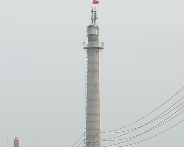 薛城50米烟囱新建